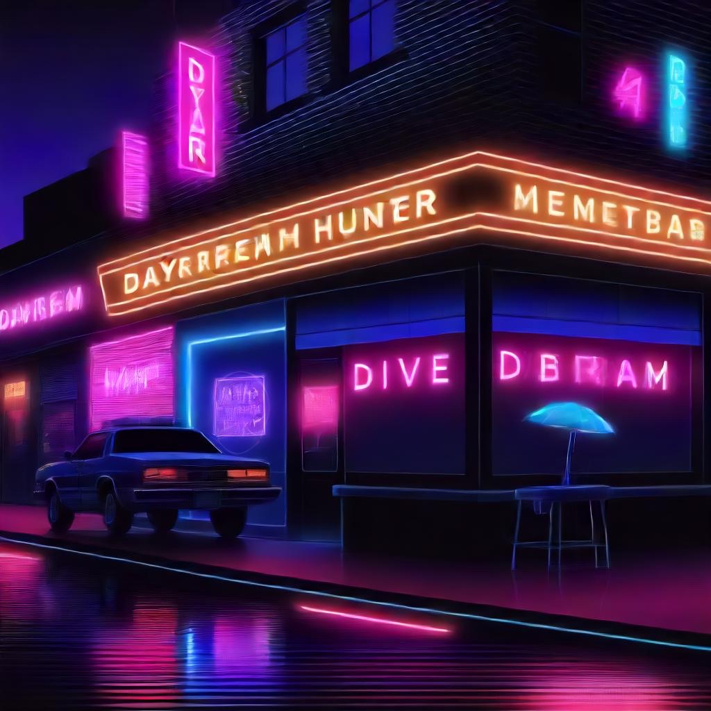SD-SPIF generated neon event visual